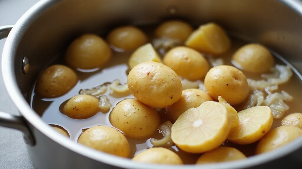 How to Make the Creamiest Old Fashioned Potato Soup: A Hearty Comfort Food - Step 3: Cook the Potatoes 1
