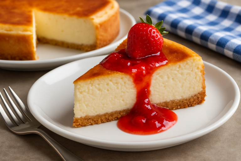 ricotta cheesecake