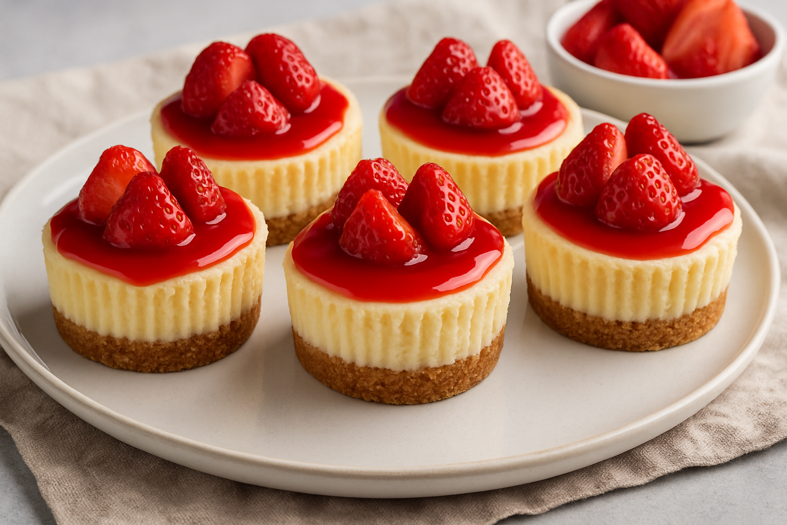 mini cheesecake recipe