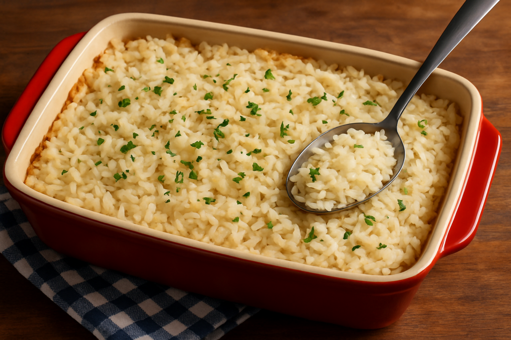 Baked Rice In Rice Cooker Easy Oven Baked Rice: A Fluffy Side Dish in 30 Minutes - Recipe Zesty ...