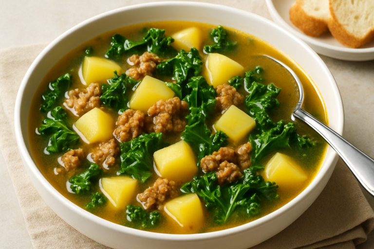 potato and kale soup