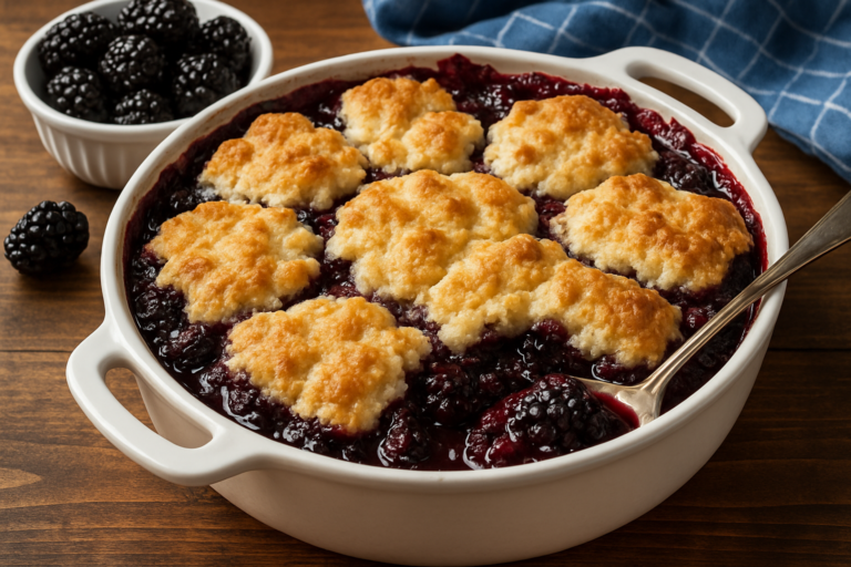 blackberry cobbler