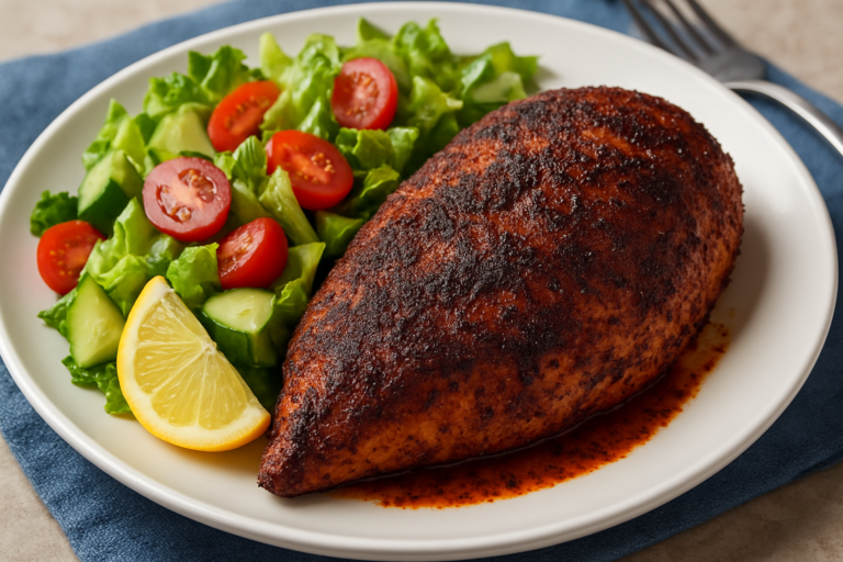 blackened chicken
