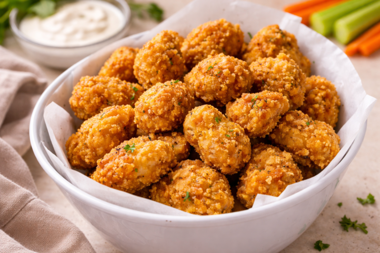 Easy Homemade Popcorn Chicken: Crispy Fried Chicken Bites in Minutes