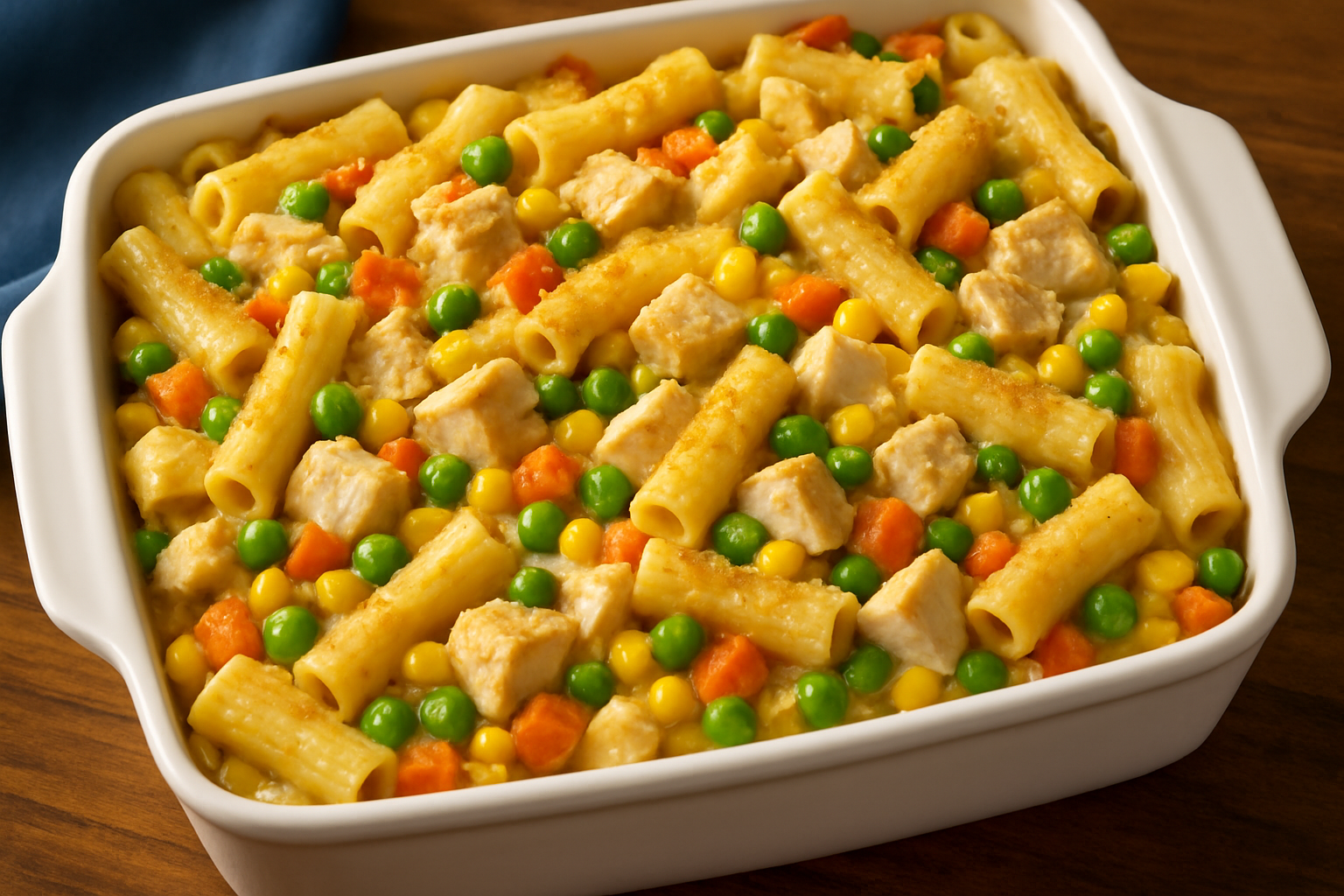 chicken pasta casserole