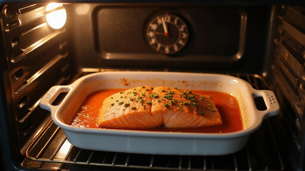 Easy Garlic Butter Baked Salmon with Lemon - Step 5: Bake the Salmon 1