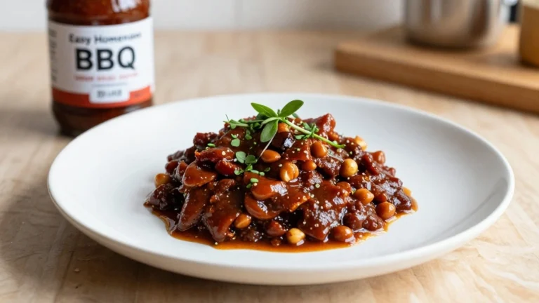 Easy Homemade BBQ Sauce: Sweet, Tangy, and Totally Addictive