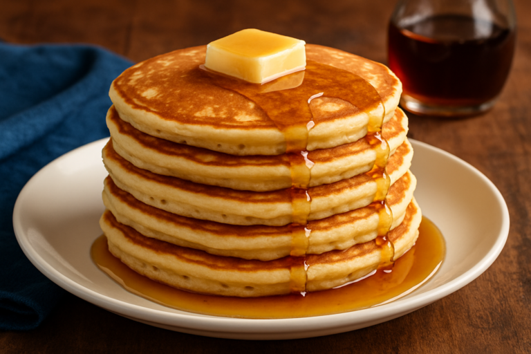 easy buttermilk pancakes