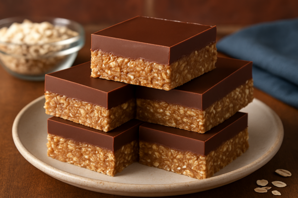 Easy Chocolate Peanut Butter Oatmeal Bars No Bake: Quick & Delicious ...