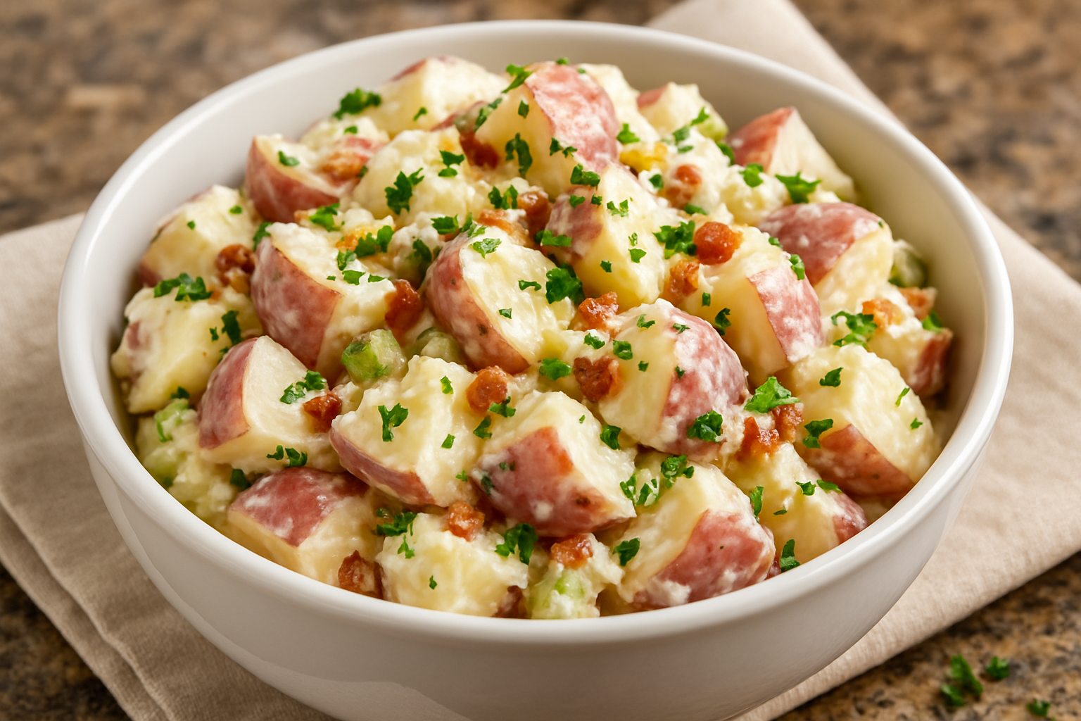 red potato salad