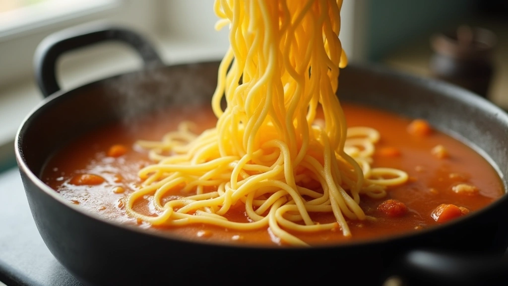 Savory Chicken Noodle Soup: The Best Recipe for a Cozy Night - Step 7: Combine Noodles and Soup 1