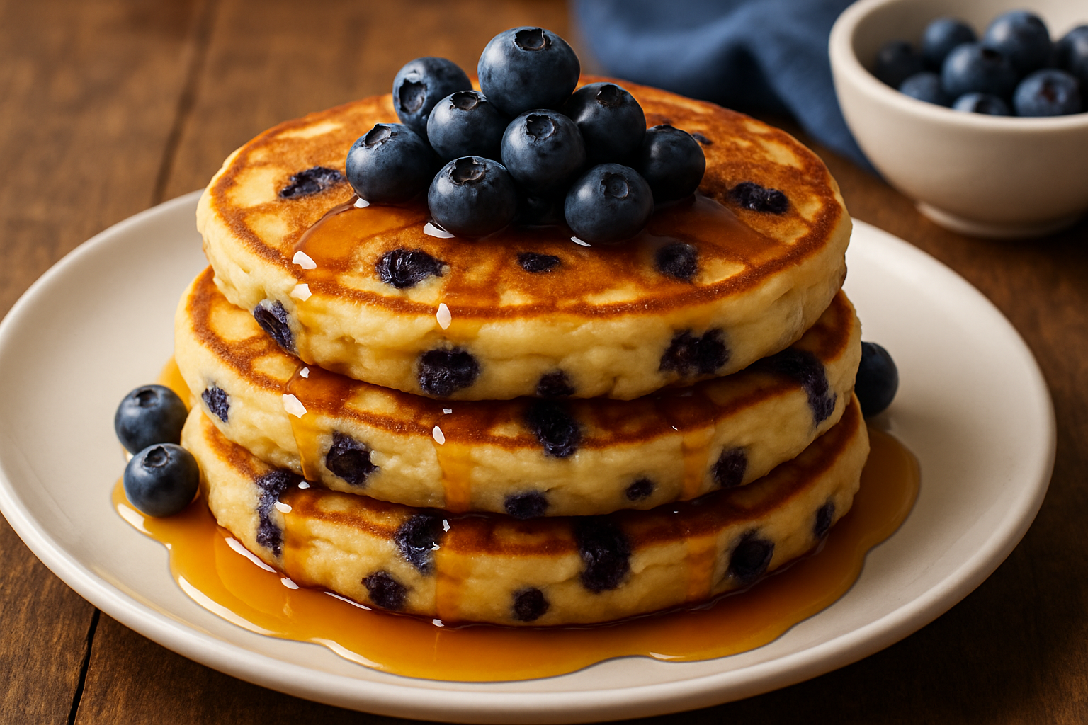 Fluffy Blueberry Pancakes A Weekend Breakfast Delight Recipe Zesty 