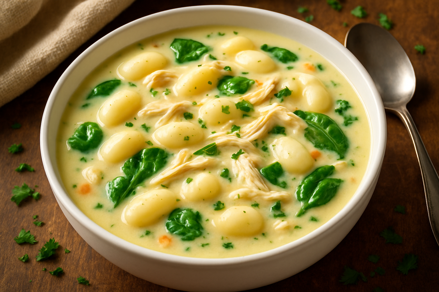 chicken and gnocchi soup