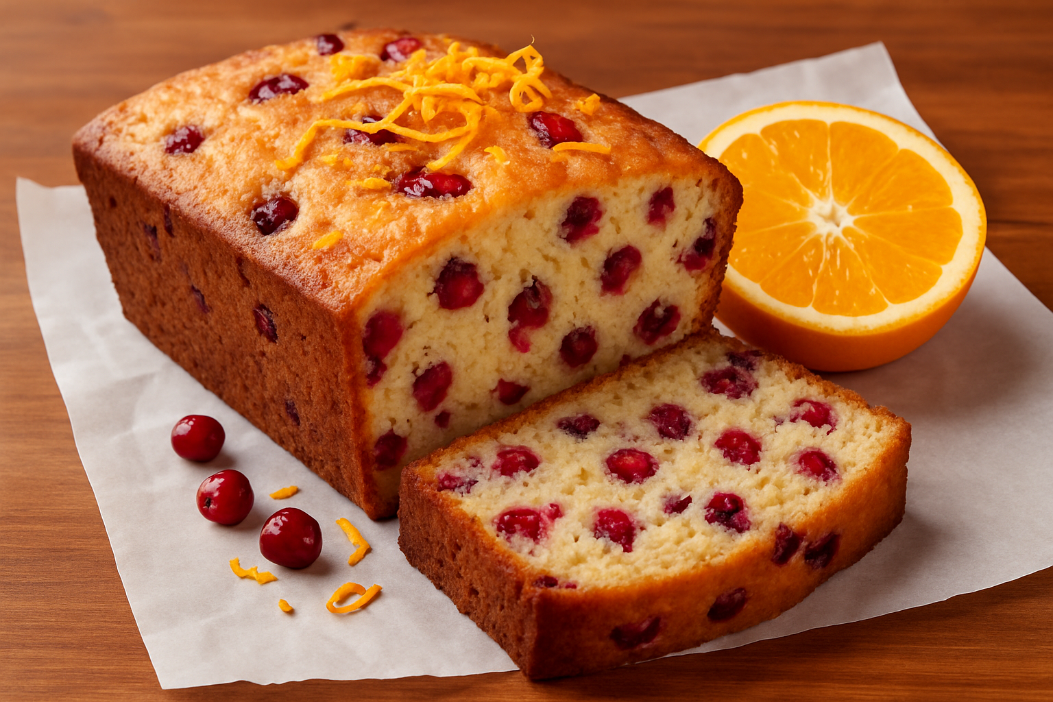 cranberry orange bread