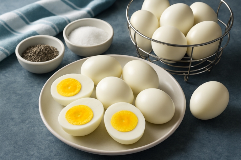 boiled eggs in pressure cooker