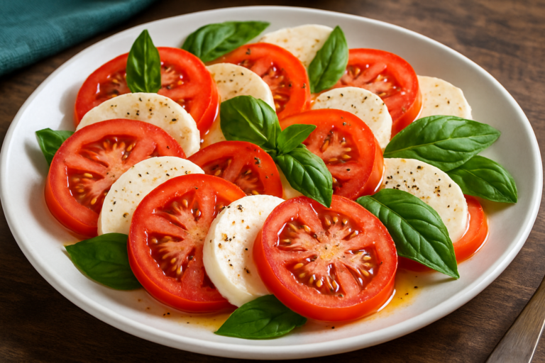 tomato mozzarella salad